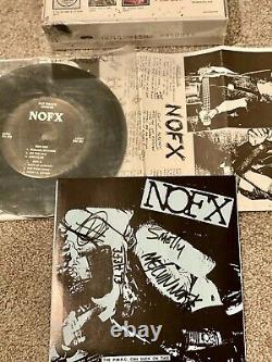 126 Inches of NOFX GOLD Vinyl Box Set SEALED + Signed EP! Green Day, Rancid
