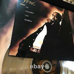 2Pac Tupac Shakur (Me Against The World) CD LP Record Vinyl Autographed Signed