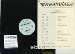 2 Humble Pie Signed Interview Vinyl Records, Steve Marriott and Jerry ACOA BBC