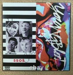 5 SECONDS OF SUMMER SIGNED/AUTOGRAPHED'Youngblood' VINYL