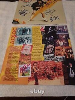 AC/DC- high voltage LP 2003 Columbia Records- Autographed With COA-MINT