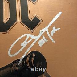 AC/DC signed For Those About To Rock Vinyl. Beckett Authenticated. Look