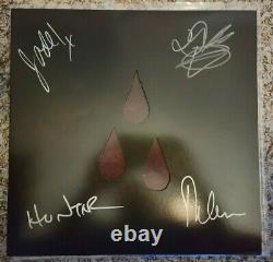 AFI // Blood Vinyl Record (Red/Black) // Signed by Davey, Jade, Adam, and Hunter