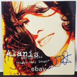 ALANIS MORISSETTE Signed Autograph Eight Easy Steps Album with Vinyl Beckett BAS