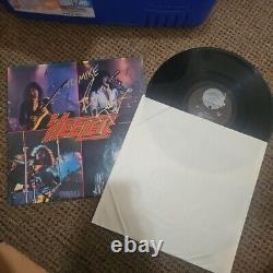 AUTOGRAPHED 1983 STEELER Yngwie Malmsteen Rare Record Vinyl LP 1007
