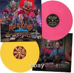 AUTOGRAPHED Killer Klowns from Outer Space Cotton Candy/Popcorn Color Vinyl 2XLP