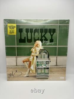 AUTOGRAPHED SIGNED Megan Moroney LUCKY Green Vinyl LP