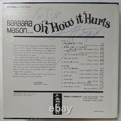 AUTOGRAPHED copy Barbara Mason sings Oh How It Hurts on VG++ cond ARCTIC mc 147