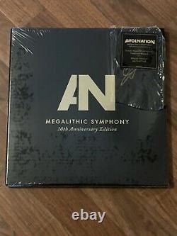 AWOLNATION Megalithic Symphony LP Vinyl 10th Anniversary Deluxe Edition Signed