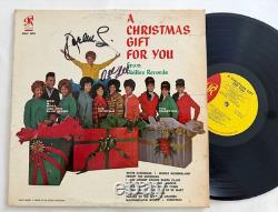 A Christmas Gift For You LP Phillies Records PHLP 4005 Crystals Signed