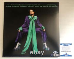 Adam Lambert Signed Autographed Velvet Vinyl Record Beckett COA