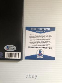 Adam Lambert Signed Autographed Velvet Vinyl Record Beckett COA