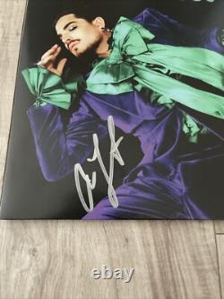 Adam Lambert Signed Autographed Velvet Vinyl Record Beckett COA