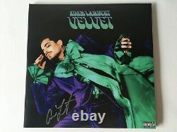 Adam Lambert Velvet Signed Autographed Purple Colored / Green Colored 2XLP Vinyl