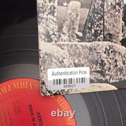 Aerosmith Rock in a Hard Place Autographed Vinyl Record Authentication Pros