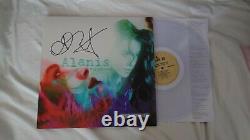 Alanis Morrisette Personally Autograph Jagged Little Pill Clear Vinyl LP Signed
