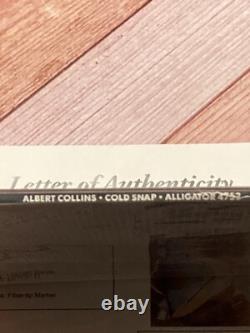 Albert Collins Cold Snap vinyl Autographed Signed Blues Record Vinyl LP