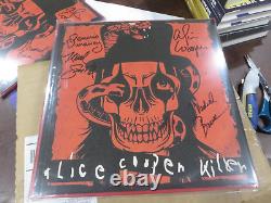 Alice Cooper Killer Signed by 4 Members 3 LP Vinyl