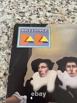 Alice Cooper Signed Dada 2018 Limited Edition Orange Swirl Color Vinyl Jsa Coa