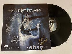 All That Remains Band Autographed Signed Vinyl Album With Jsa Coa # Ac26759