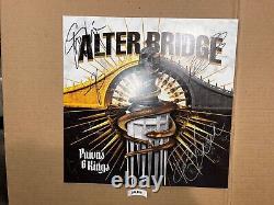 Alter Bridge Signed Autographed Vinyl Record LP Creed One Day Remains Blackbird