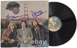 America Band Signed Hearts Album COA Exact Proof Autographed Vinyl Record