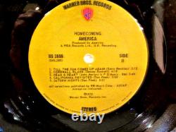 America-signed 2x- Homecoming 1972 Lp Vinyl-2nd Album-authenticated+hologram