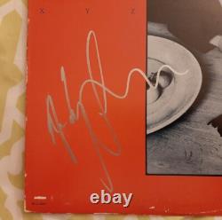 Andy Summers The Police signed autographed XYZ vinyl LP record PSA COA #AH37355
