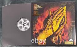 Anthrax Band all 4 withScott Ian Signed Vinyl Album LP Autographed Record Auto JSA