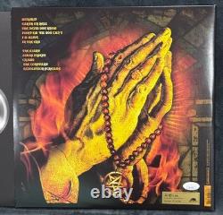 Anthrax Band all 4 withScott Ian Signed Vinyl Album LP Autographed Record Auto JSA