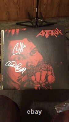 Anthrax Signed Vinyl