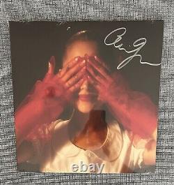 Ariana Grande Hand Signed Autographed Eternal Sunshine Vinyl Record In Hand
