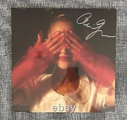 Ariana Grande Hand Signed Autographed Eternal Sunshine Vinyl Record In Hand