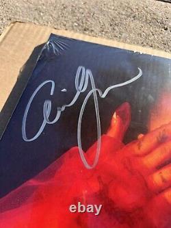 Ariana Grande Hand Signed Autographed Eternal Sunshine Vinyl Record In Hand