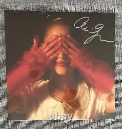 Ariana Grande Hand Signed Autographed Eternal Sunshine Vinyl Record In Hand
