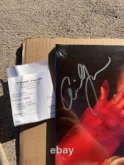 Ariana Grande Hand Signed Autographed Eternal Sunshine Vinyl Record In Hand