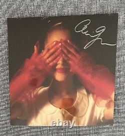 Ariana Grande Hand Signed Autographed Eternal Sunshine Vinyl Record In Hand