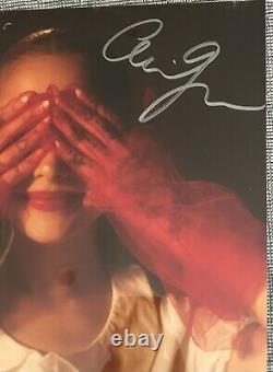 Ariana Grande Hand Signed Autographed Eternal Sunshine Vinyl Record In Hand