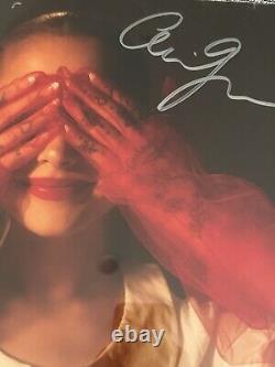 Ariana Grande Hand Signed Autographed Eternal Sunshine Vinyl Record In Hand