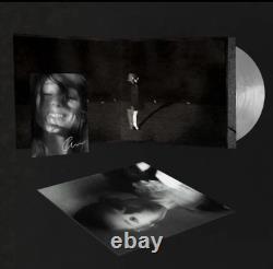 Ariana Grande Signed Vinyl Petal Album Translucent Pearly White LP PRESALE