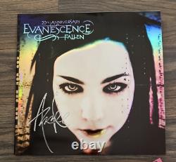 Authentic Signed VINYL LP Evanescence FALLEN by Amy Lee CoA Included