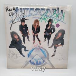 Autograph Loud & Clear Vinyl Signed Autographed Rare