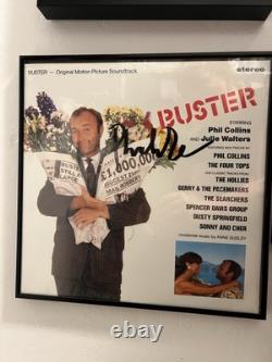 Autographed Buster Soundtrack Vinyl Album