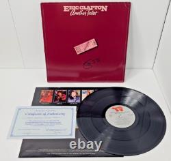 Autographed Eric Clapton LP Vinyl Record Signed Another Ticket COA Included