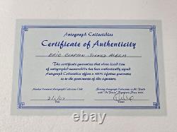 Autographed Eric Clapton LP Vinyl Record Signed Another Ticket COA Included