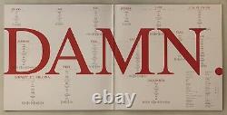 Autographed Kendrick Lamar DAMN Rare 2 LP Set (Red Vinyl)