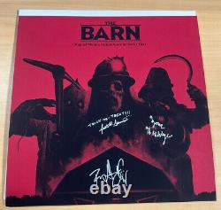 Autographed LE The Barn Original Soundtrack Test Pressing Vinyl Record (#24/40)