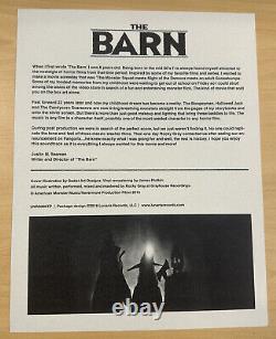 Autographed LE The Barn Original Soundtrack Test Pressing Vinyl Record (#24/40)