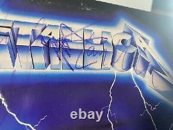 Autographed Metallica Ride The Lightning Vinyl Promo Copy