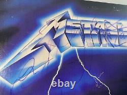 Autographed Metallica Ride The Lightning Vinyl Promo Copy